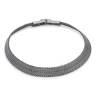 10mm Thin Herringbone Bracelet  in  Black Gold / 8.5" by King Ice