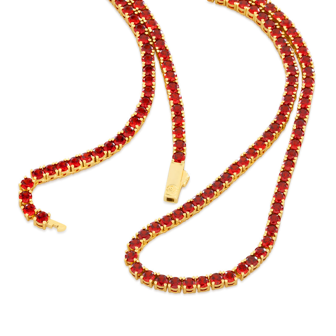 Mens ruby 2025 tennis chain