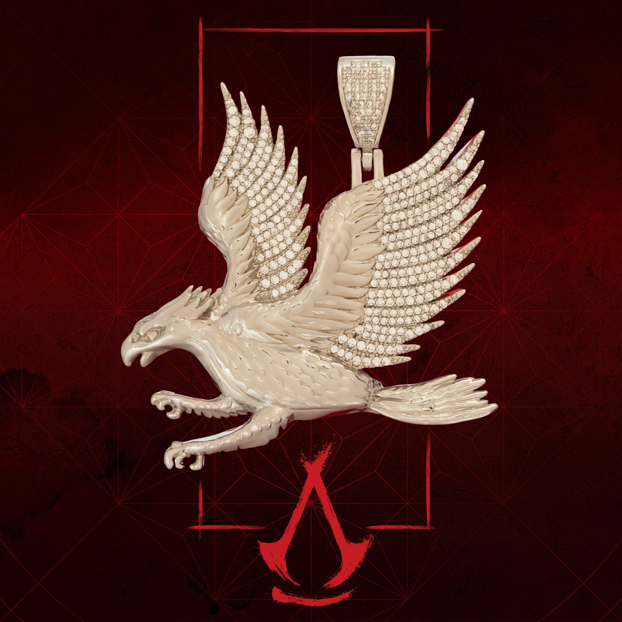 Assassin's Creed x King Ice - Eagle Eye Necklace  in  by King Ice