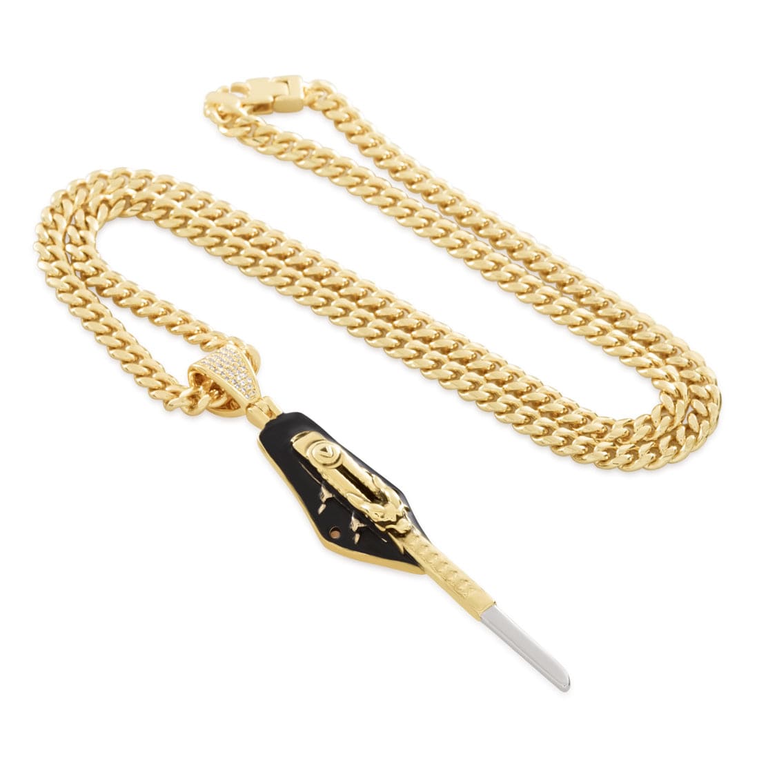 Assassin's Creed x King Ice - Hidden Blade Necklace  in  by King Ice