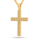 Cross of Centrality Necklace  in  by King Ice