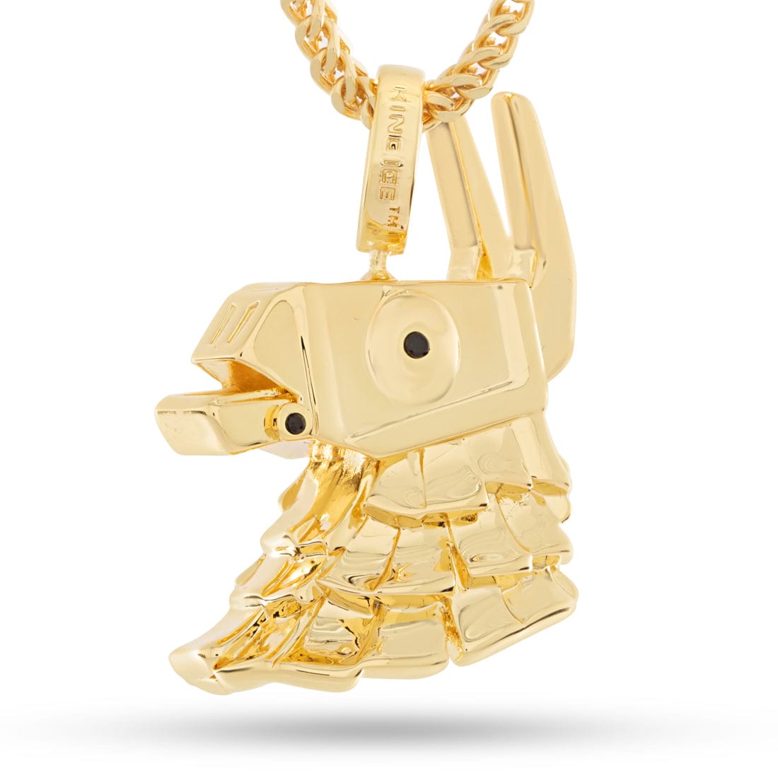 Fortnite x King Ice - Mythic Prized Lama Necklace  in  14K Gold / 1.6" by King Ice