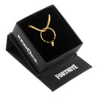 Fortnite x King Ice - Victory Crown Necklace  in  14K Gold / 1.5" by King Ice