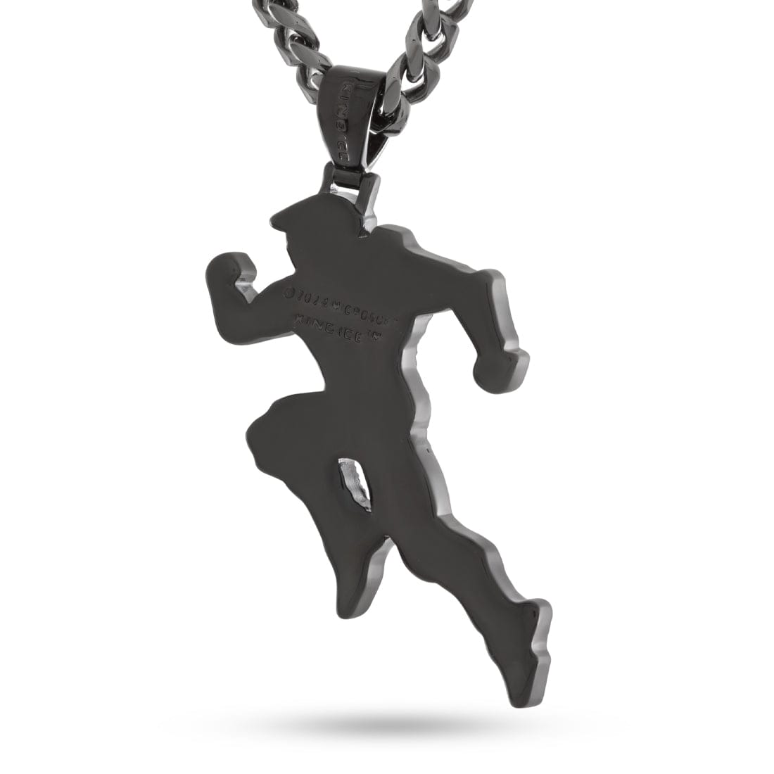 Halo x King Ice - Sprinting Master Chief Necklace  in  2.1" by King Ice