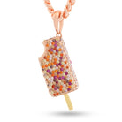 Ice Cream Collection x King Ice - Good Humor™ Strawberry Shortcake Necklace  in  by King Ice