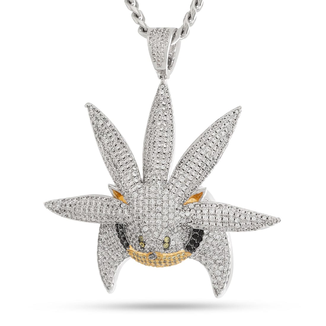 Sonic the Hedgehog x King Ice - Silver Necklace  in  by King Ice