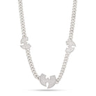 Wu-Tang x King Ice - Eternal Wu Chain  in  White Gold / 22" by King Ice