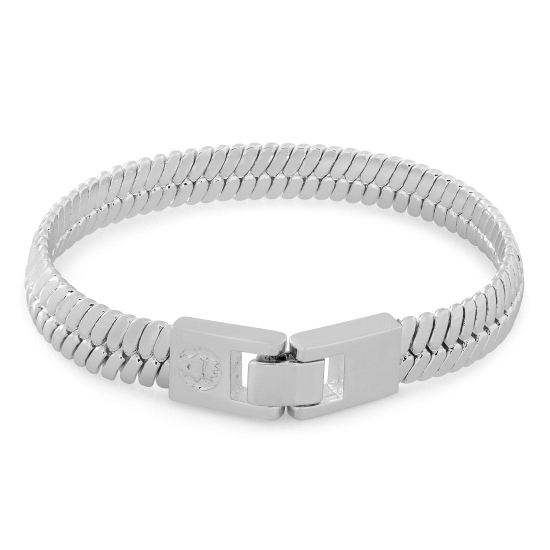 10mm Thick Herringbone Bracelet  in  by King Ice