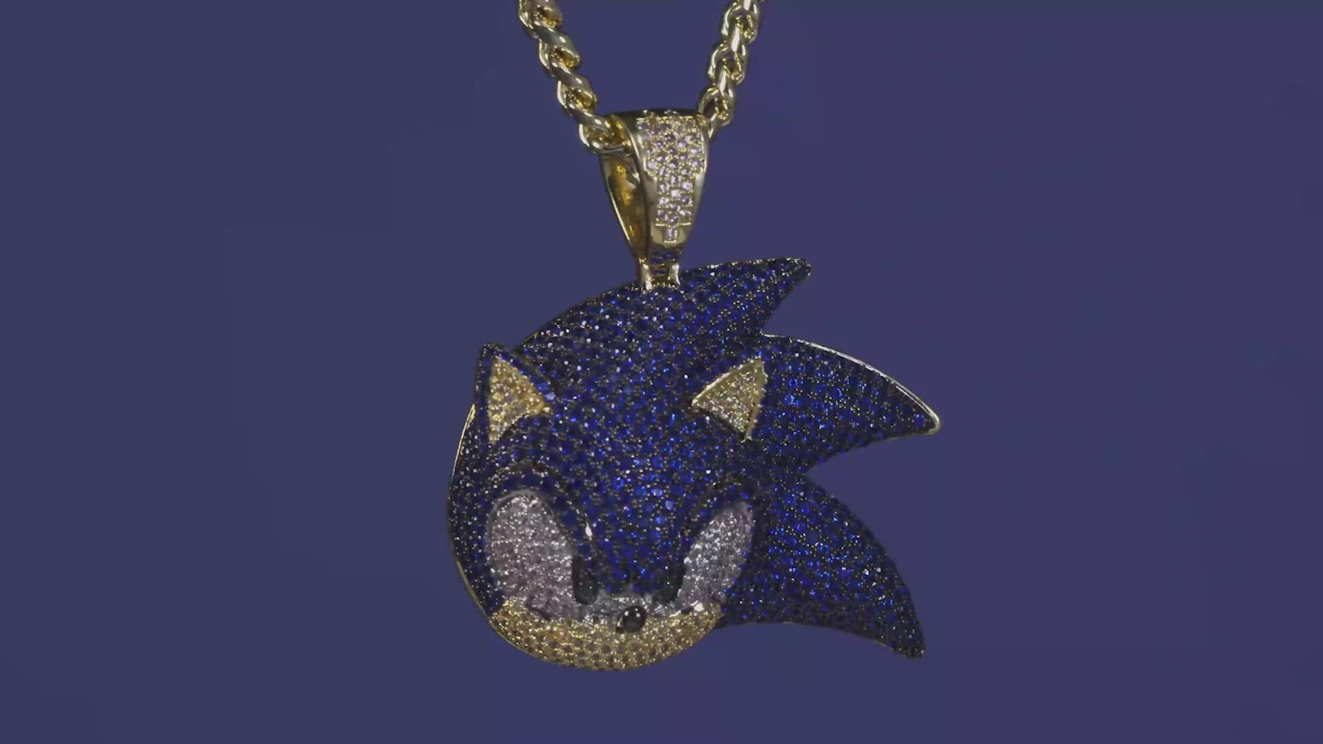 Sonic the Hedgehog x King Ice - Shadow Necklace