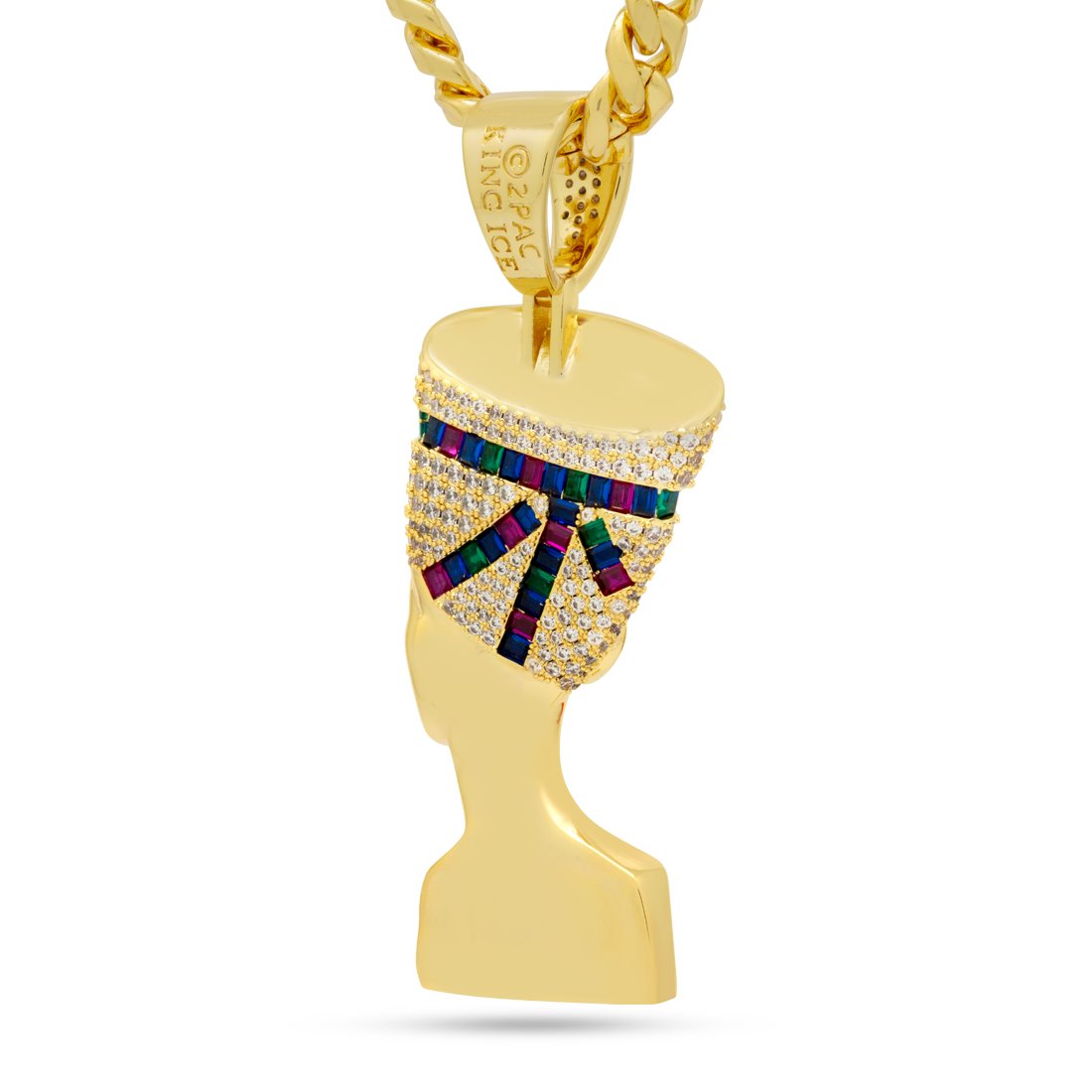 3D Boss Nefertiti Necklace