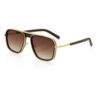 Crenshaw Aviator Sunglasses  in  Tea by King Ice