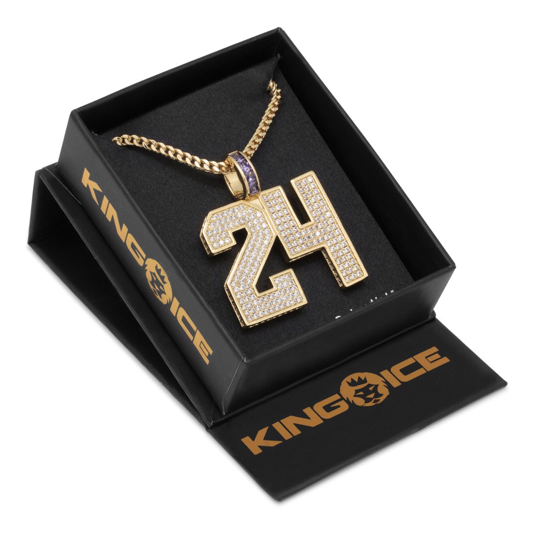 Black Mamba Classic Number 24 Necklace