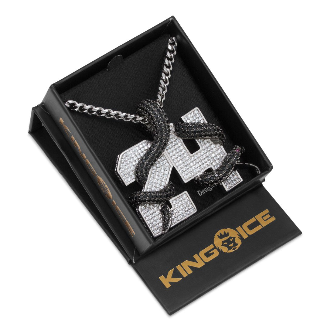 King ice BLACK MAMBA NUMBER 24 NECKLACE | nate-hospital.com