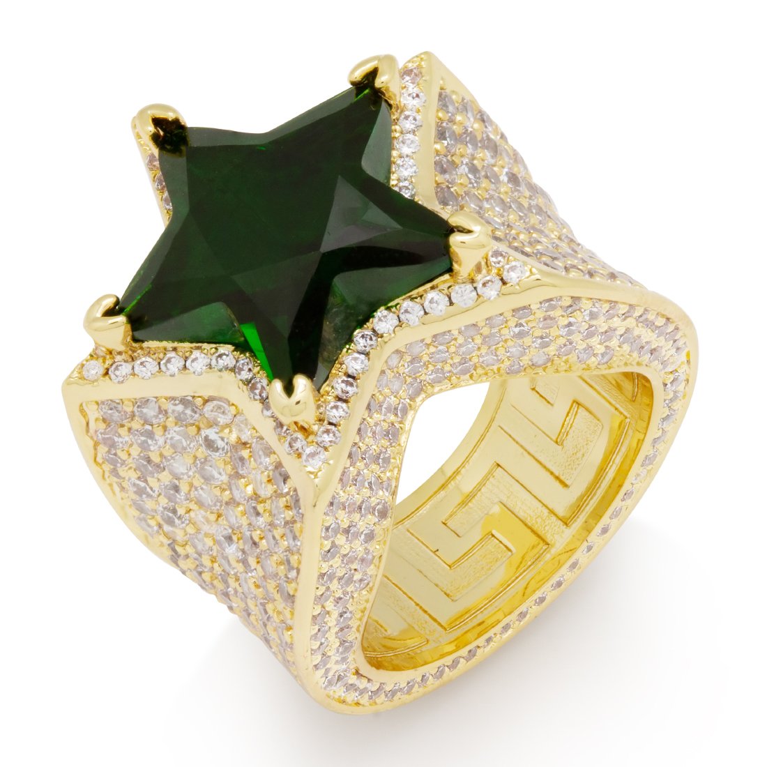 Buy 14k Yellow Gold Diamond Vs Double Star Ring 2.41ct Online at SO ICY  JEWELRY