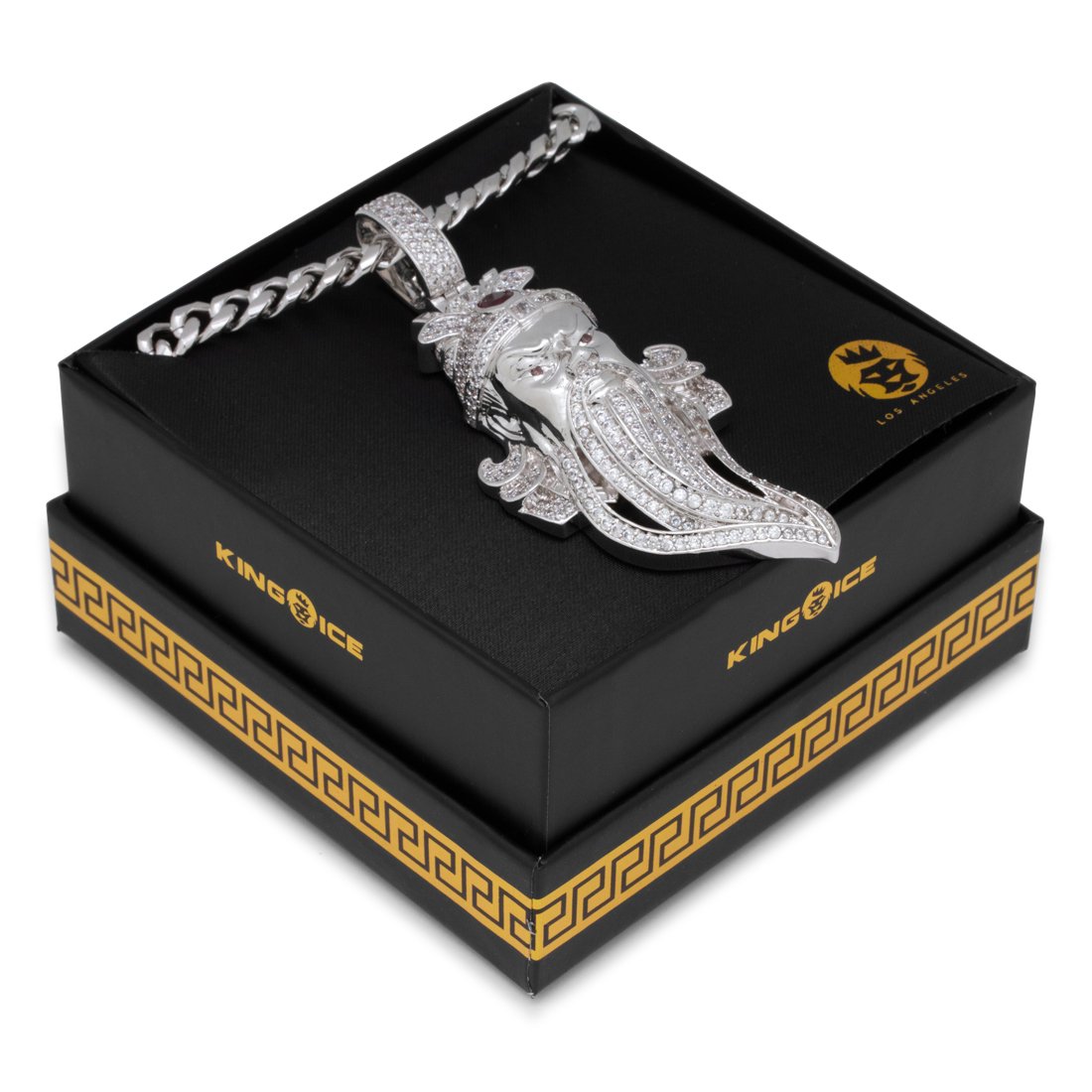 Guan Yu God of War Necklace  in  by King Ice