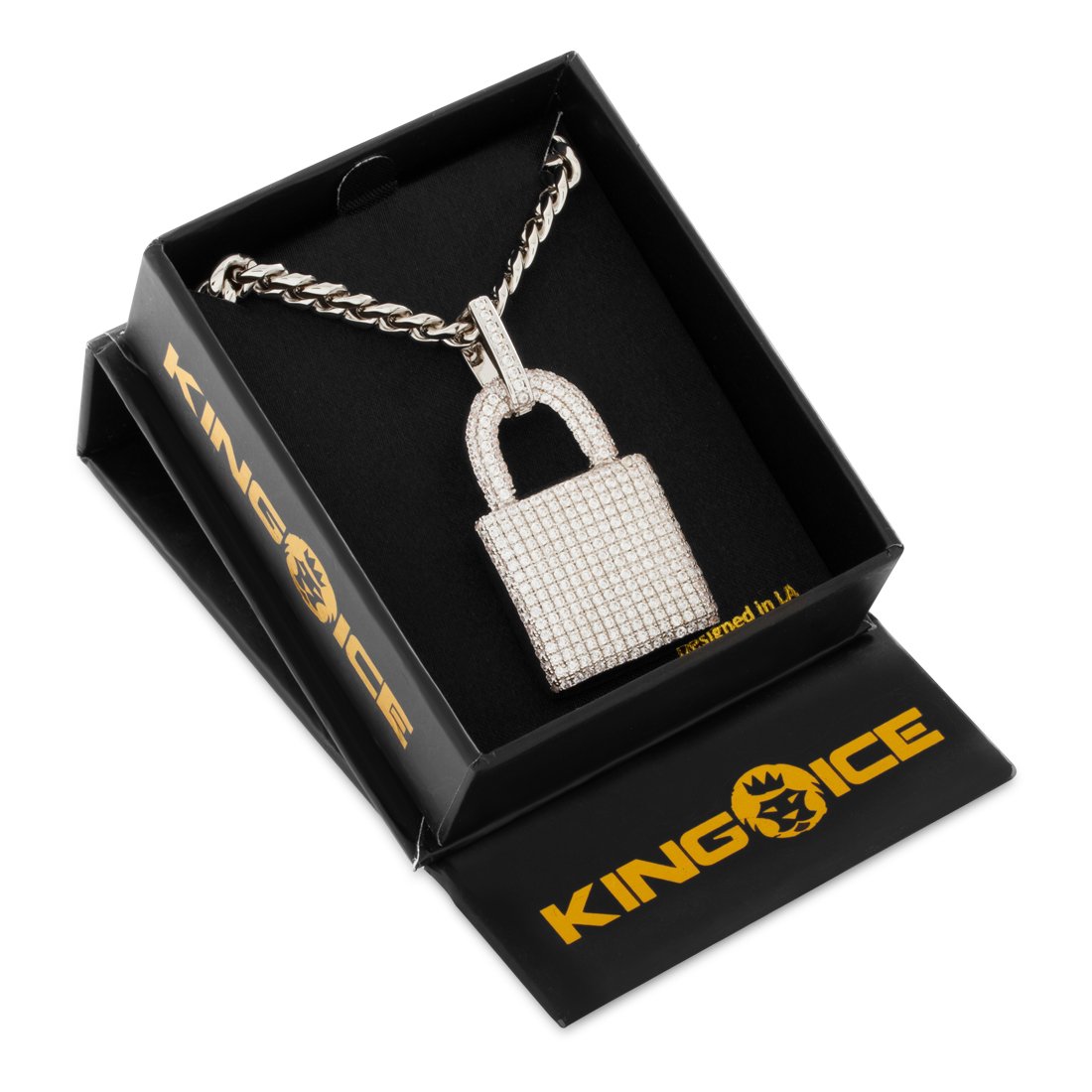 Iced Original Padlock Necklace