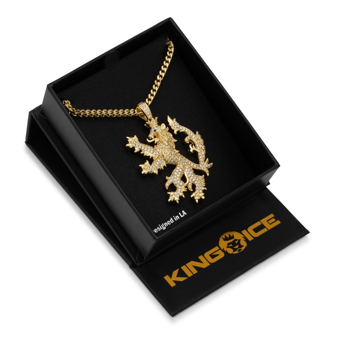 Knight Lion Necklace | Pendants | King Ice