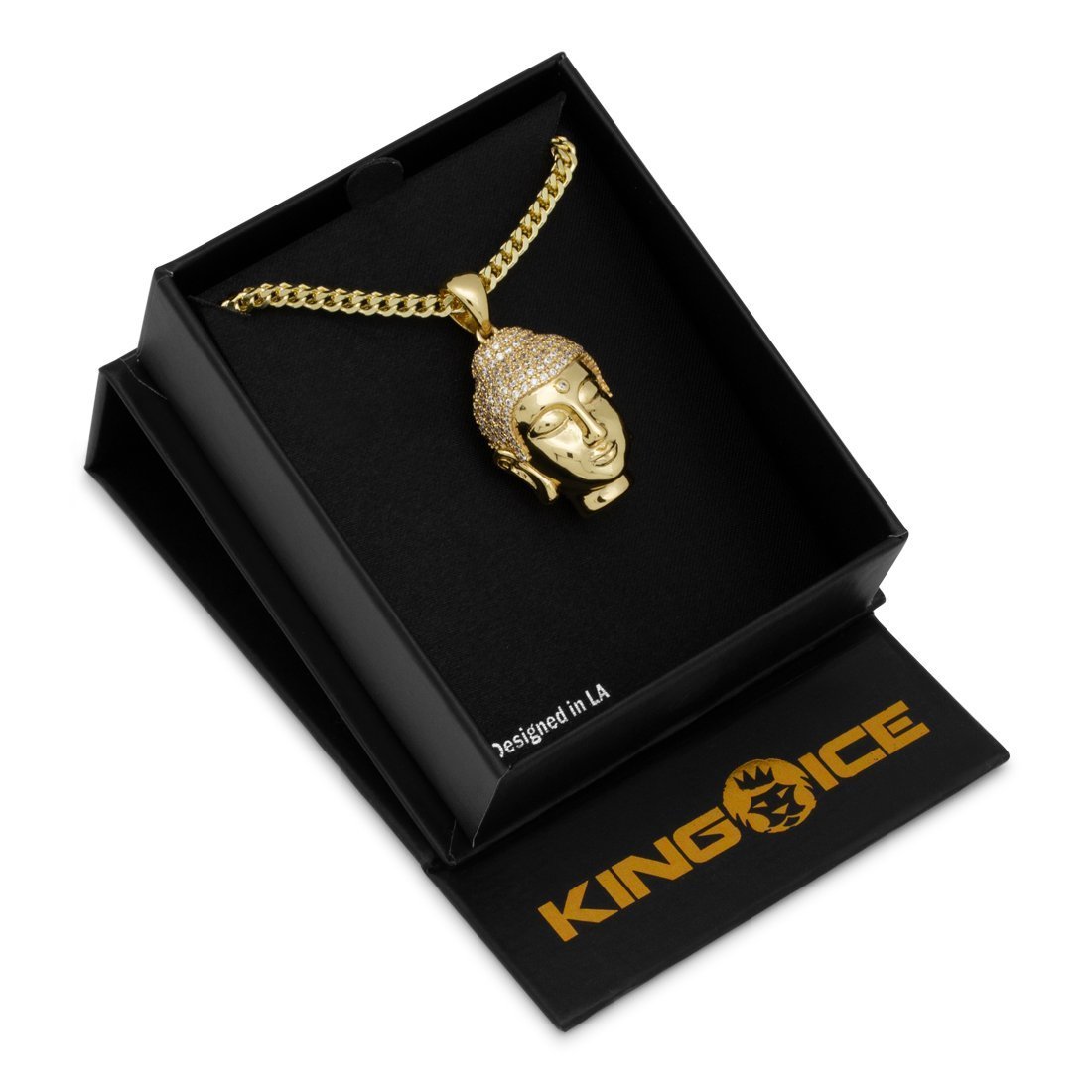 Mini Necklace | King Polished Ice Far | Buddha Jewelry East