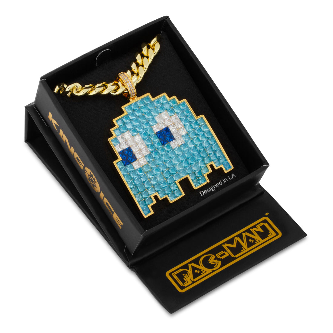 PAC-MAN x King Ice - Pixel Inky Necklace