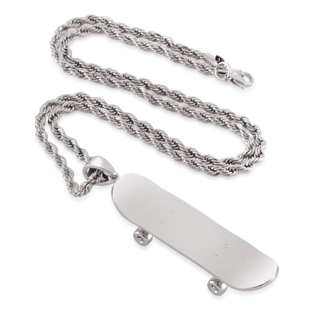 Skateboard Necklace  in  by King Ice