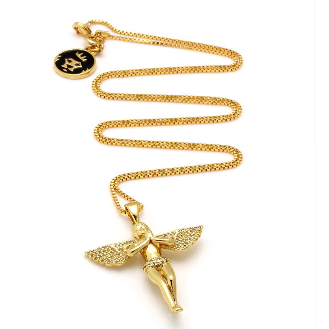 Wings Spread Angel Necklace, Angel Jewelry